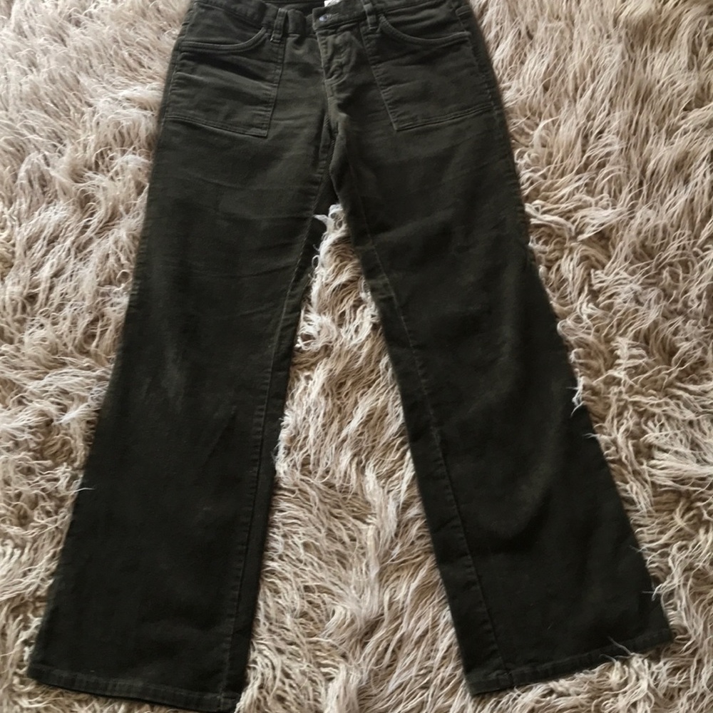 PrAna cords forest green. 8